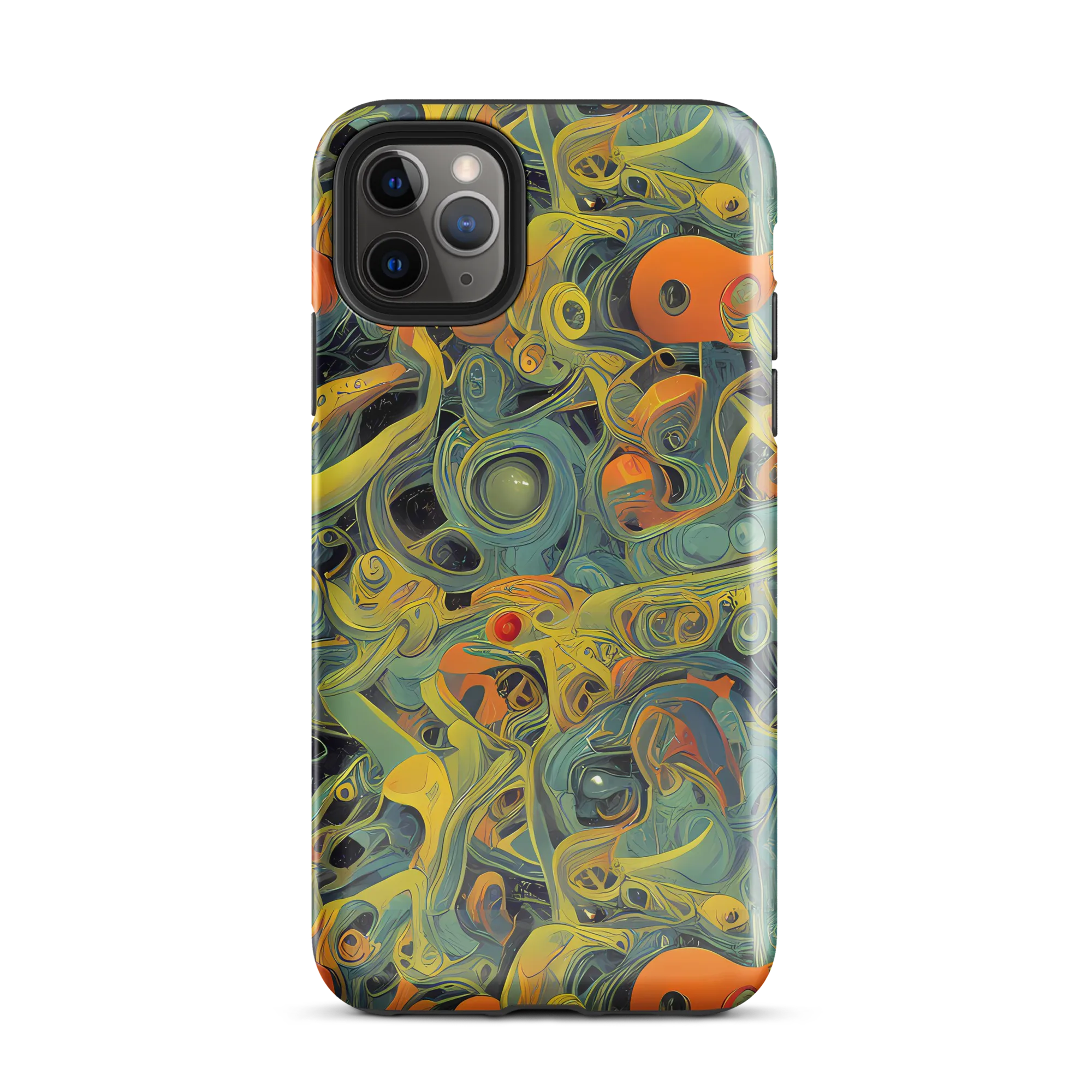 Orbital Tide on Tough Case for iPhone® — Front
