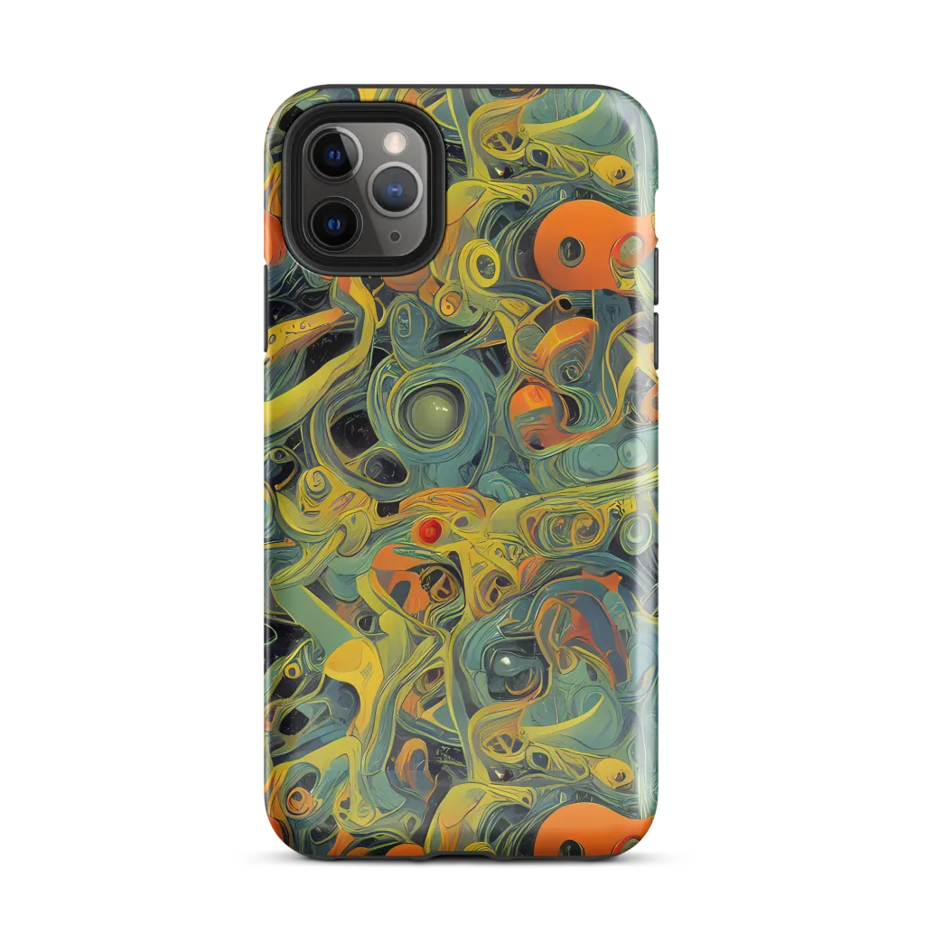 Orbital Tide on Tough Case for iPhone® — Front
