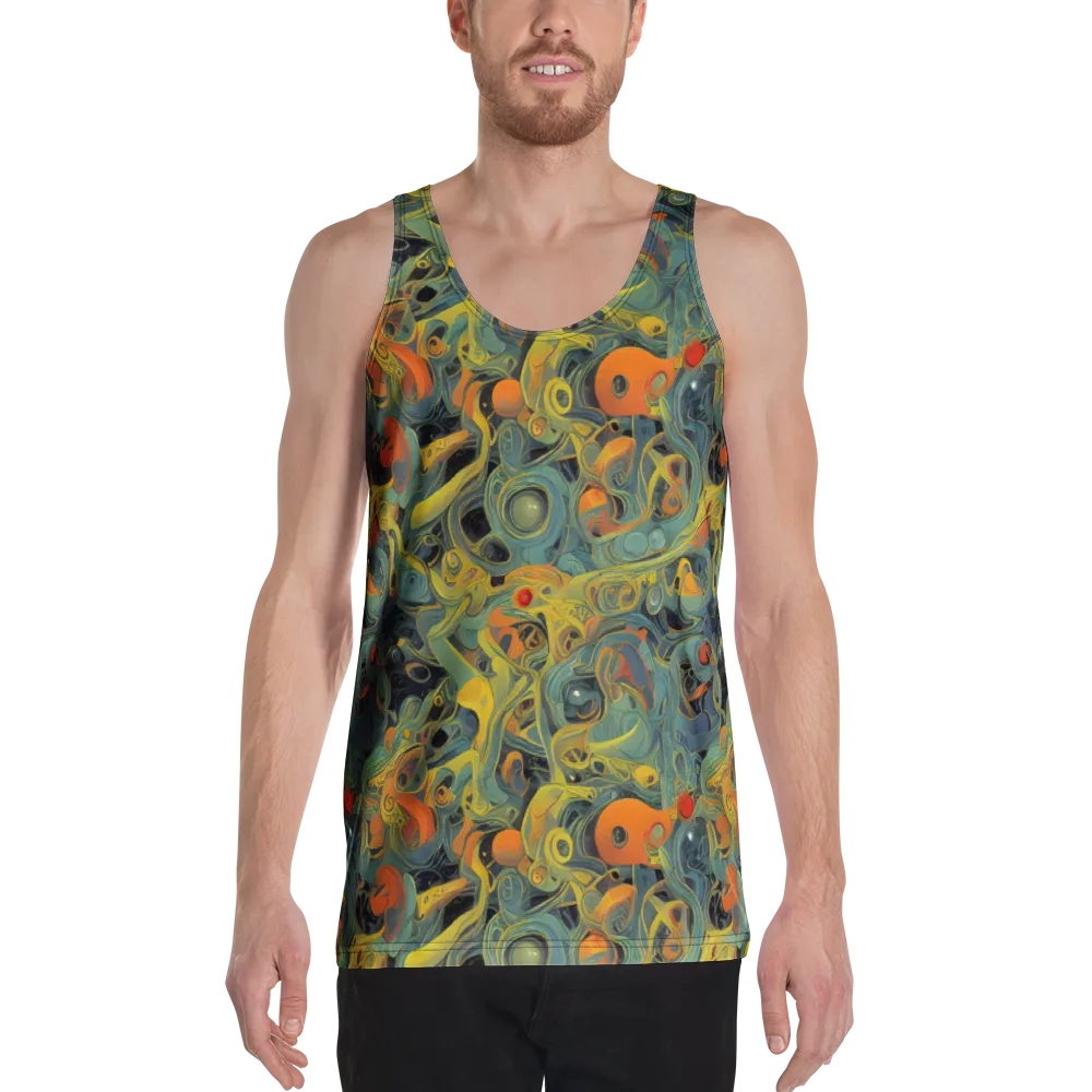 Orbital Tide on Men's Tank Top — Front