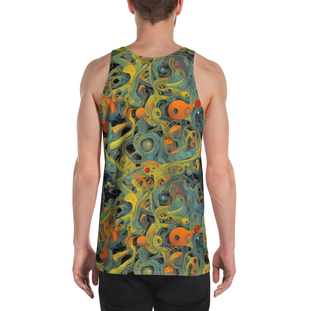 Orbital Tide on Men's Tank Top — Back