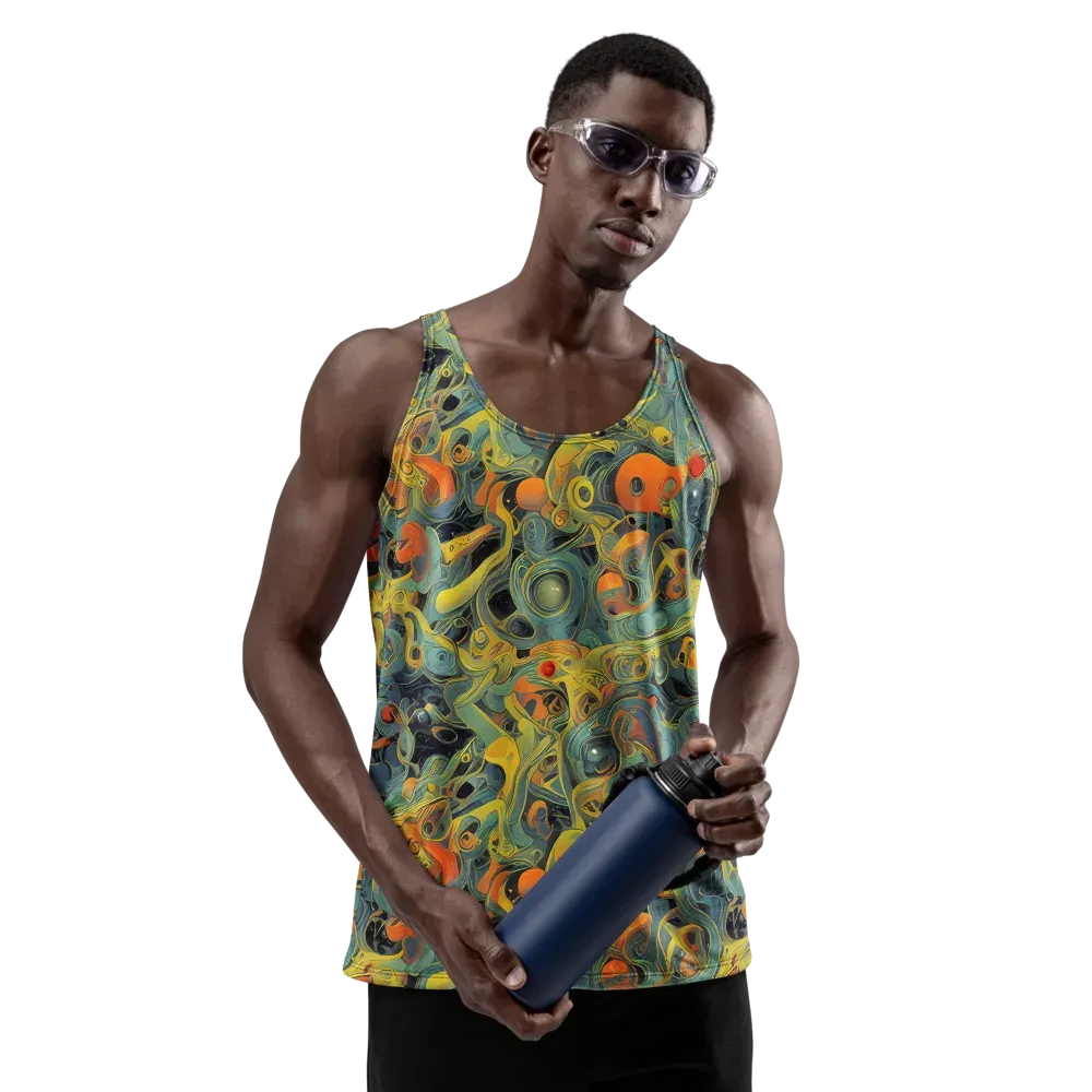 Orbital Tide on Men's Tank Top — Front
