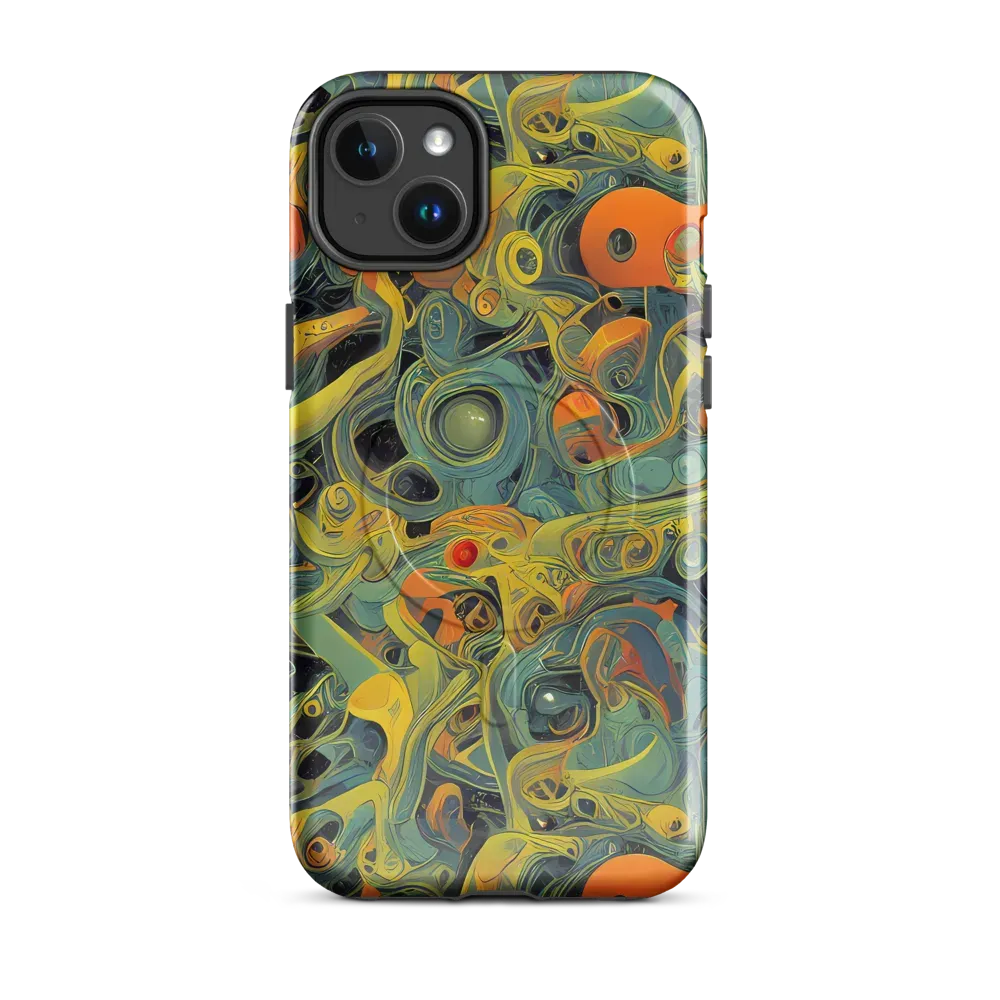 Orbital Tide on MagSafe Tough Case for iPhone® — Front
