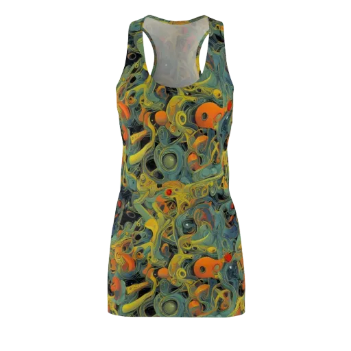 Orbital Tide on a Racerback Dress