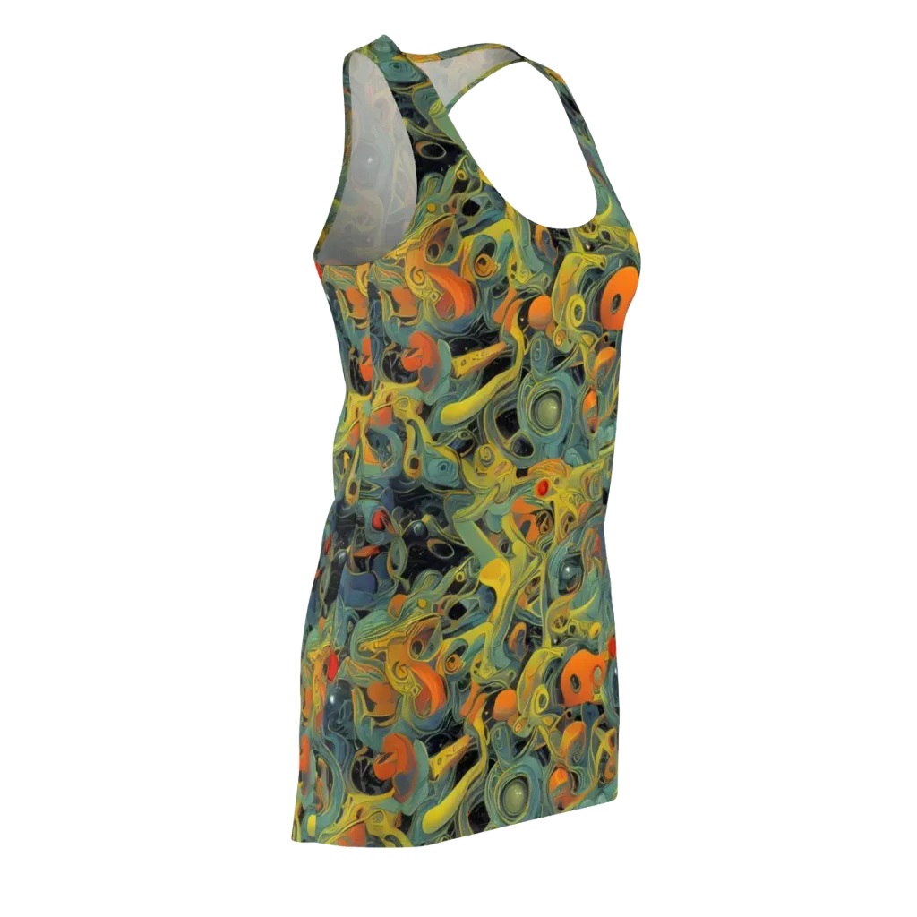 Orbital Tide on Racerback Dress — Front Side