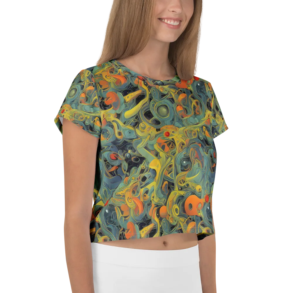 Orbital Tide on Crop Tee — Right