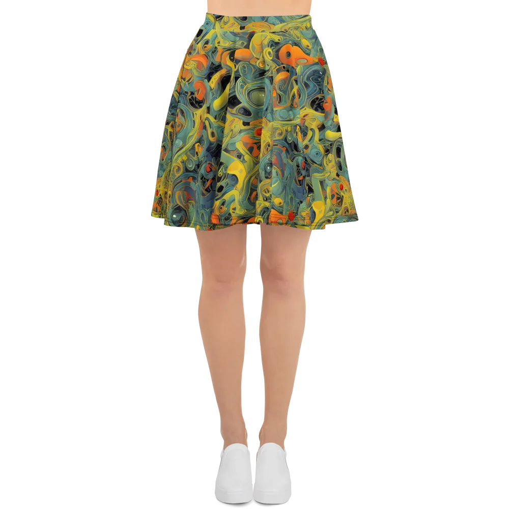 Orbital Tide on Skater Skirt — Front