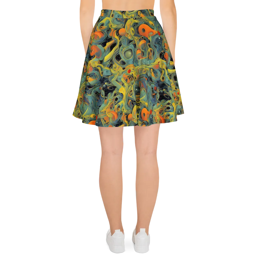 Orbital Tide on Skater Skirt — Back
