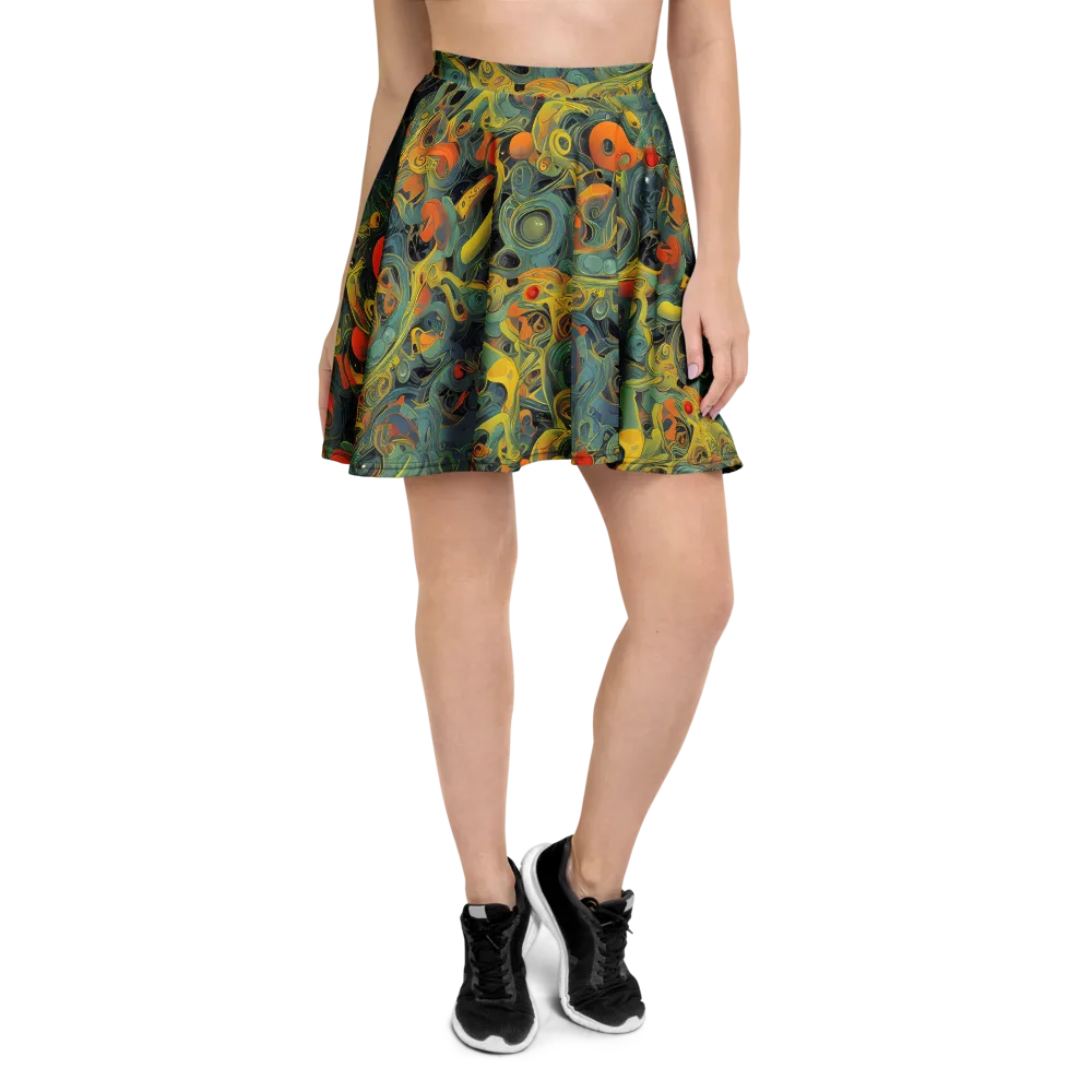 Orbital Tide on Skater Skirt — Front