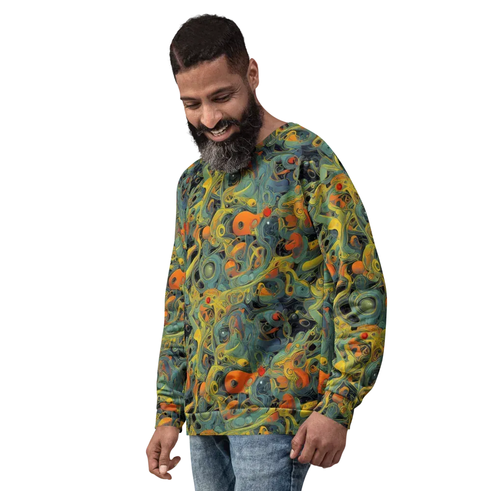 Orbital Tide on Sweatshirt — Left Front