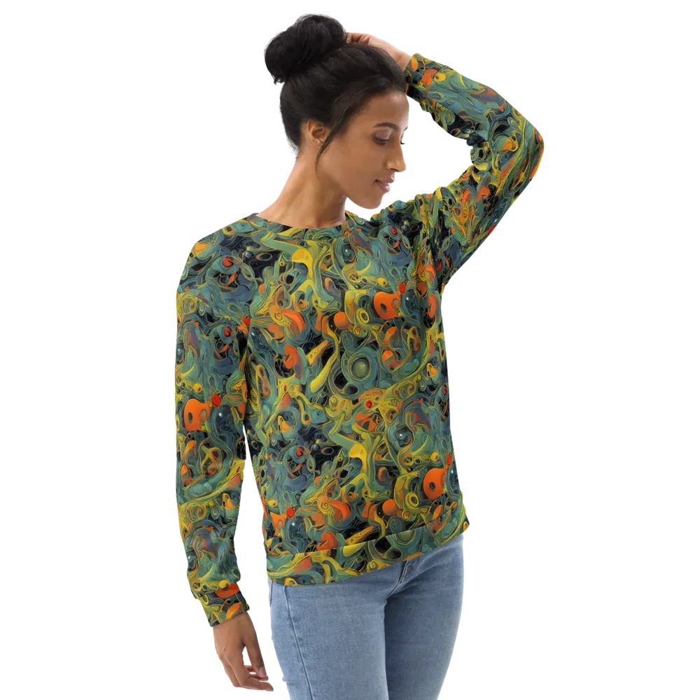 Orbital Tide on Sweatshirt — Right Front