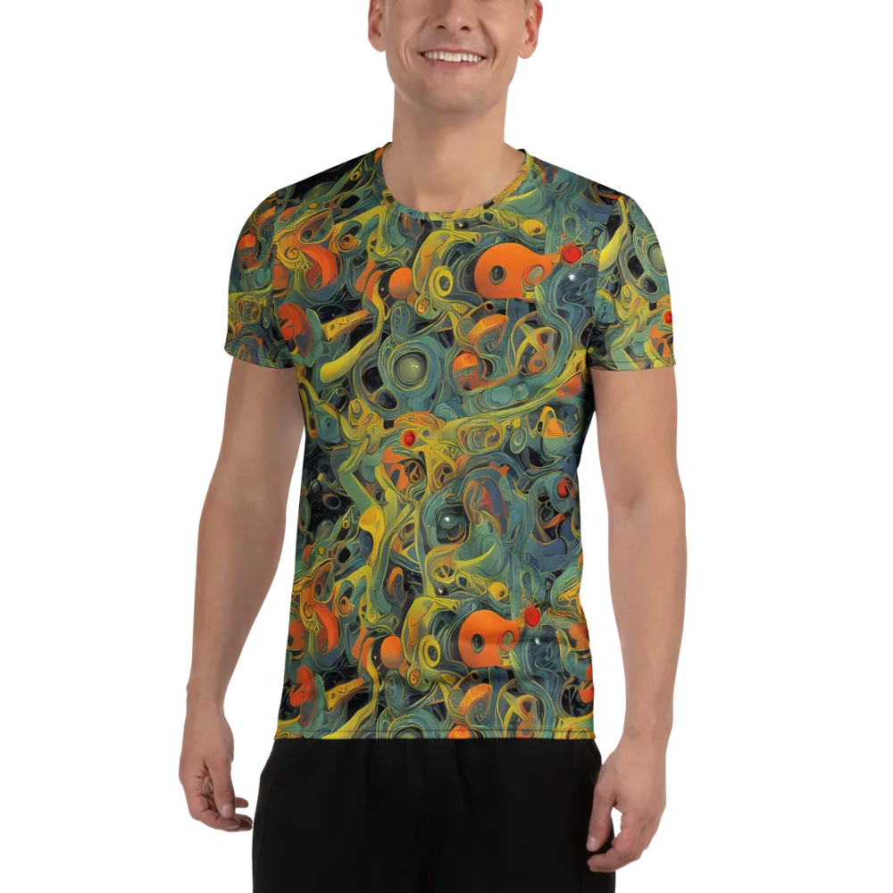 Orbital Tide on Men's Athletic T-Shirt — Front