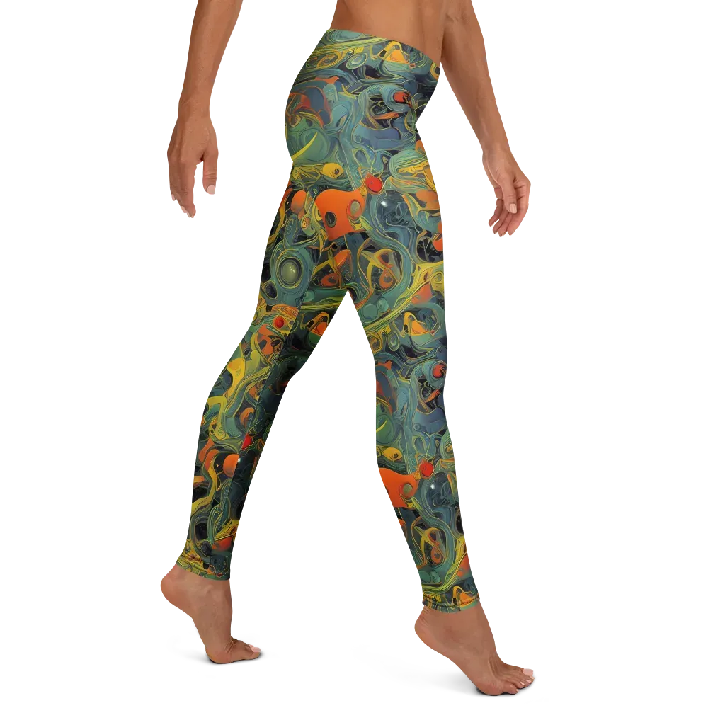 Orbital Tide on Leggings — Right