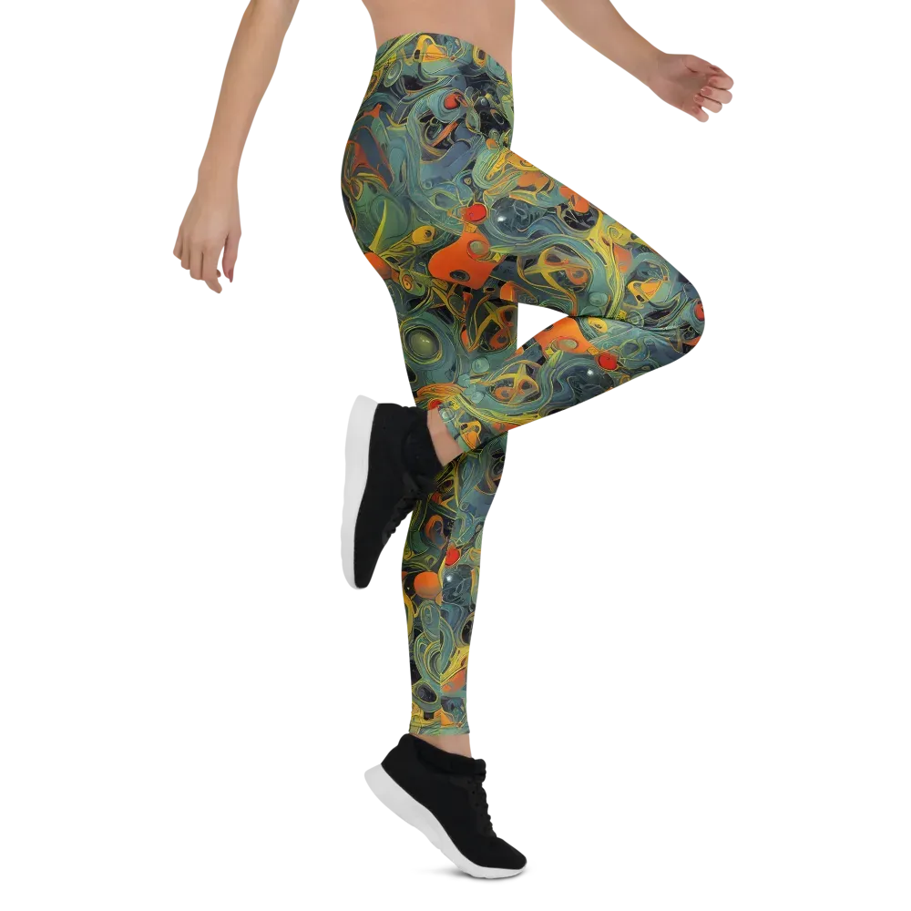 Orbital Tide on Leggings — Right