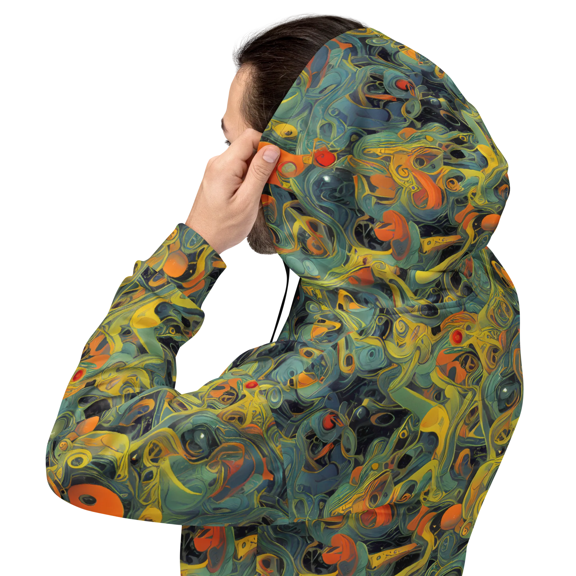 Orbital Tide on Hoodie — Back