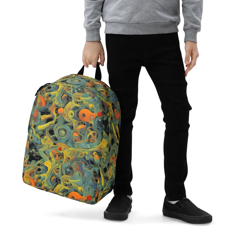 Orbital Tide on Minimalist Backpack — Zoomed-in