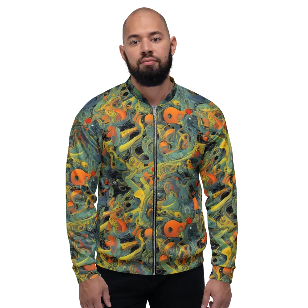 Orbital Tide on Bomber Jacket — Front