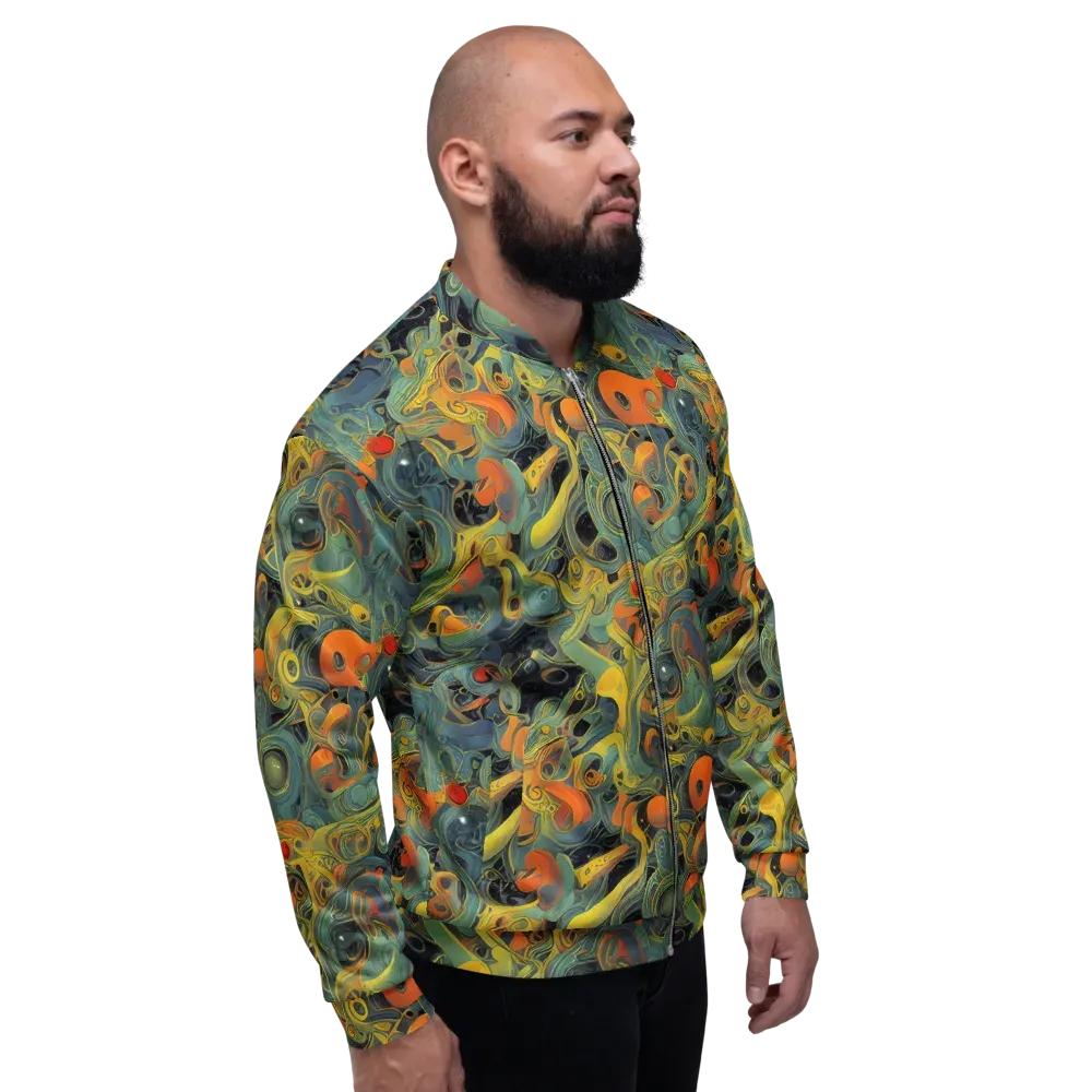 Orbital Tide on Bomber Jacket — Right
