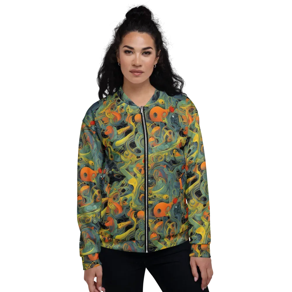 Orbital Tide on Bomber Jacket — Front