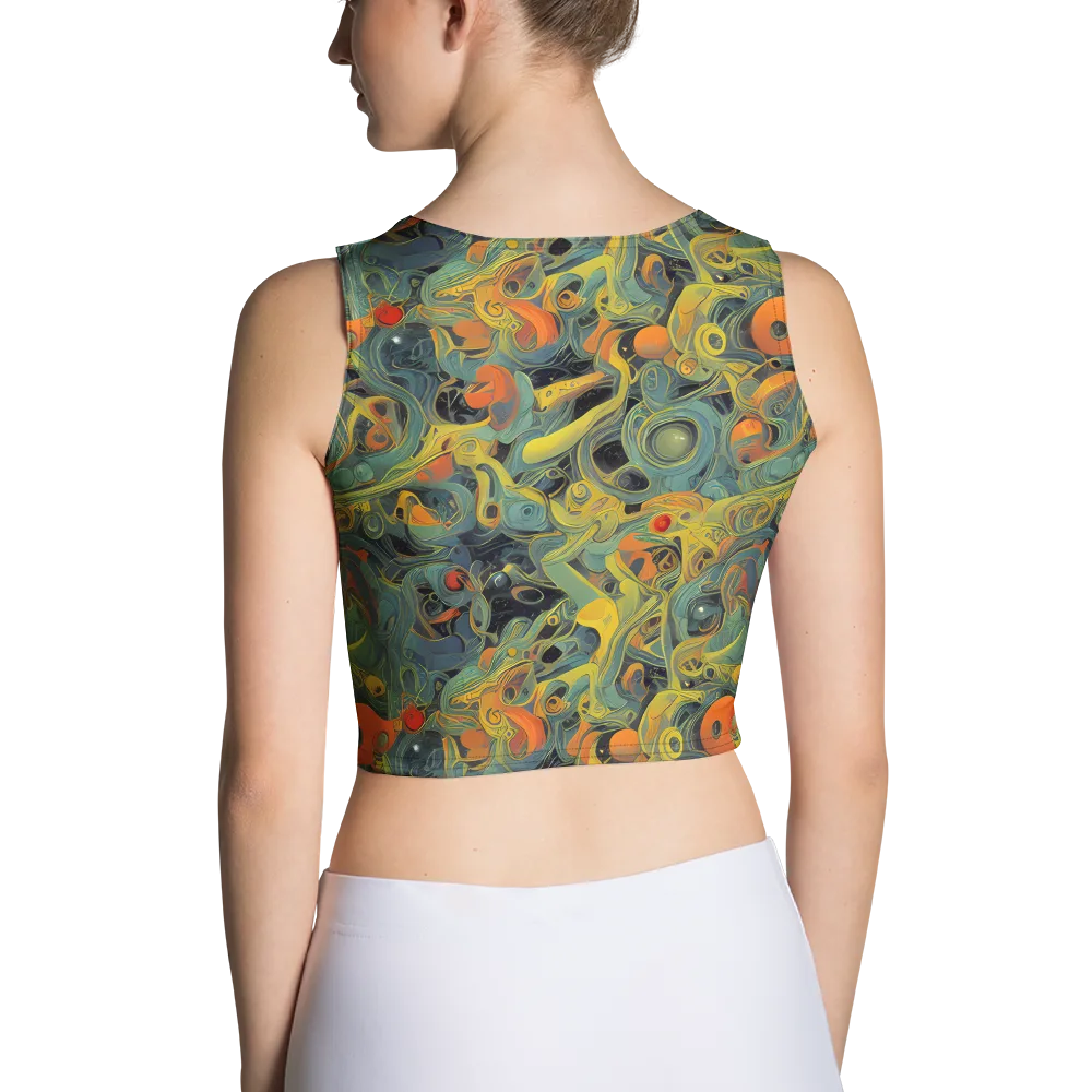 Orbital Tide on Crop Top — Back