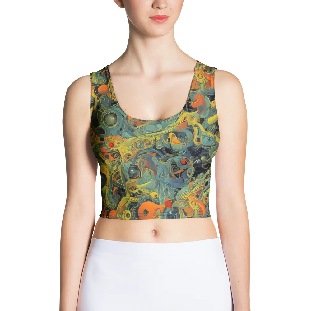 Orbital Tide on Crop Top — Front