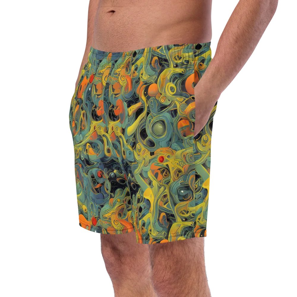 Orbital Tide on Swim Trunks — Left Front