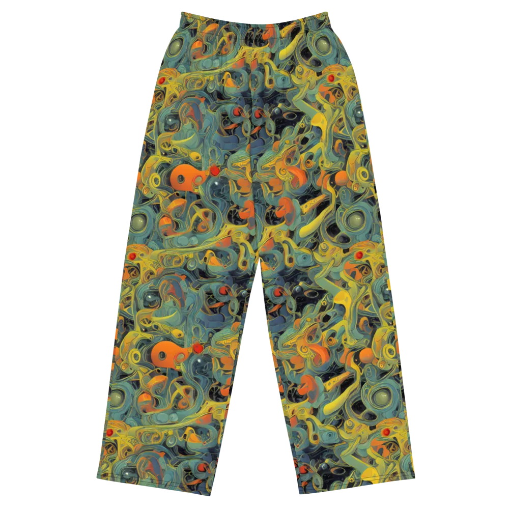 Orbital Tide on Wide-Leg Pants — Front
