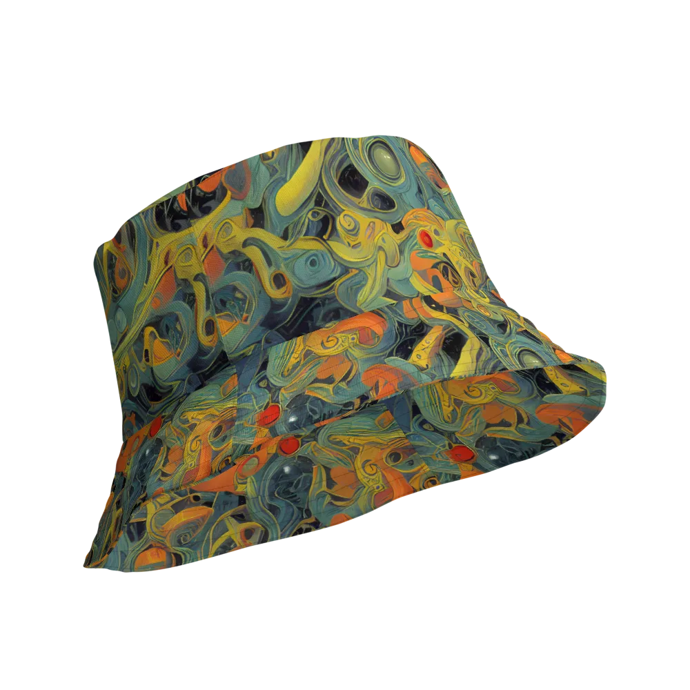 Orbital Tide on Reversible Bucket Hat — Product details Outside