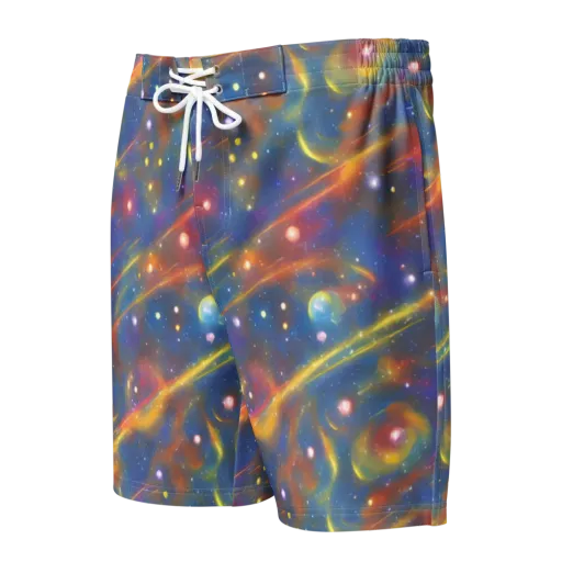 Astral Aurora on a Men's Board Shorts