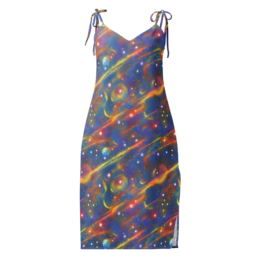Astral Aurora on Slip Dress — Front