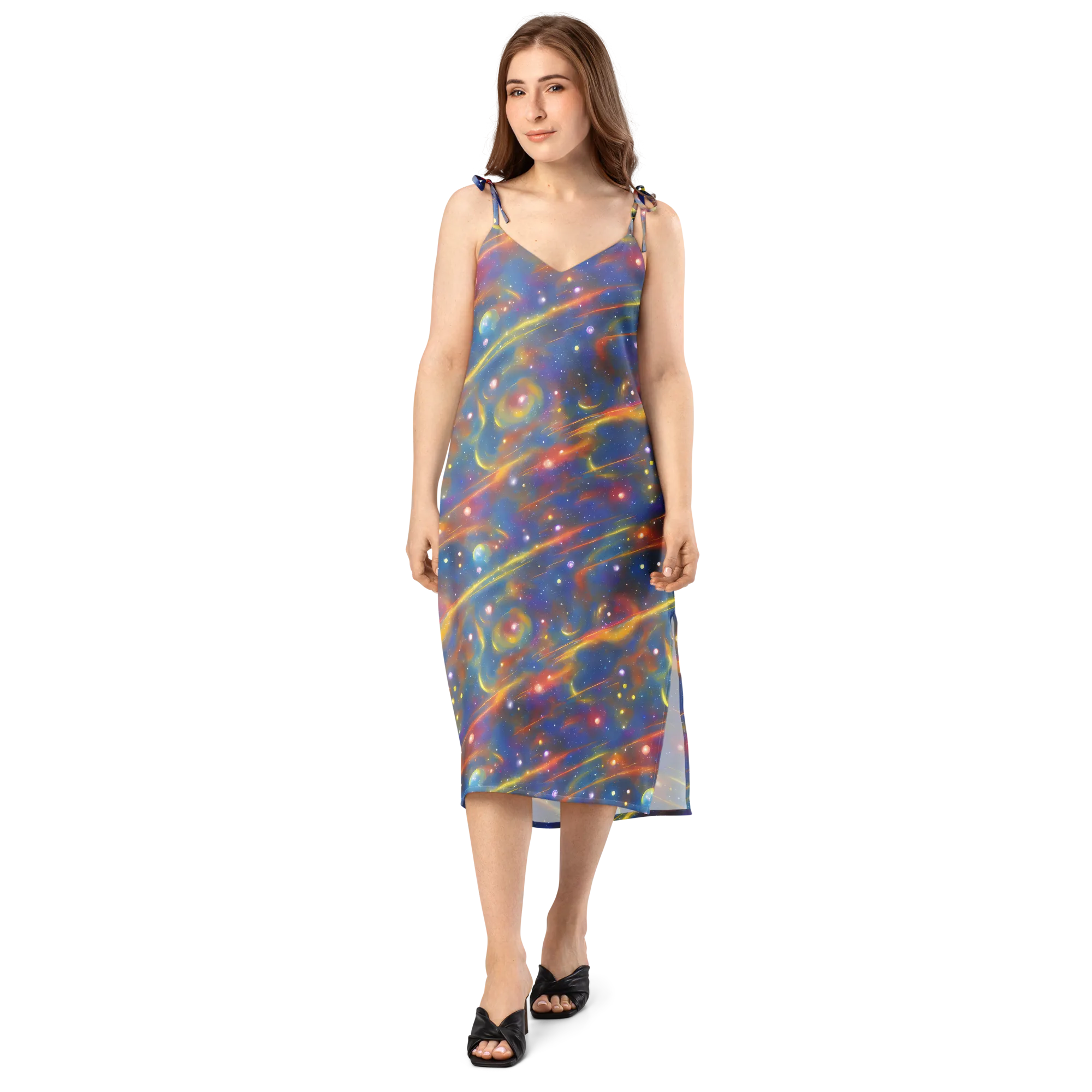Astral Aurora on Slip Dress — Front