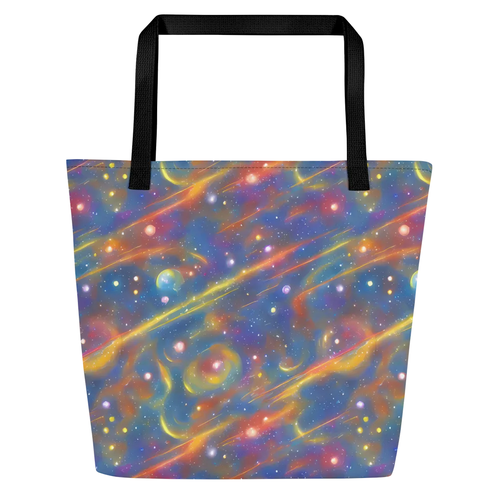 Astral Aurora on Large Tote Bag W/ Pocket — Front