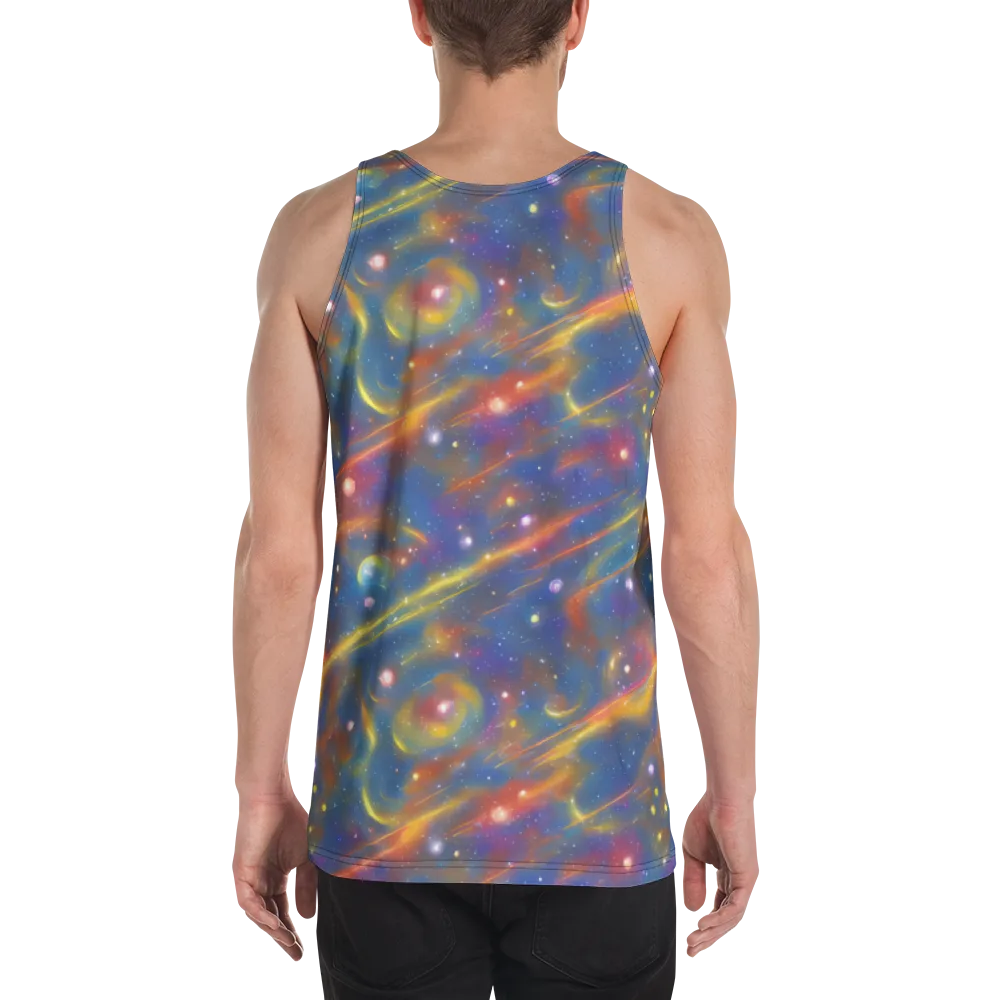 Astral Aurora on Men's Tank Top — Back
