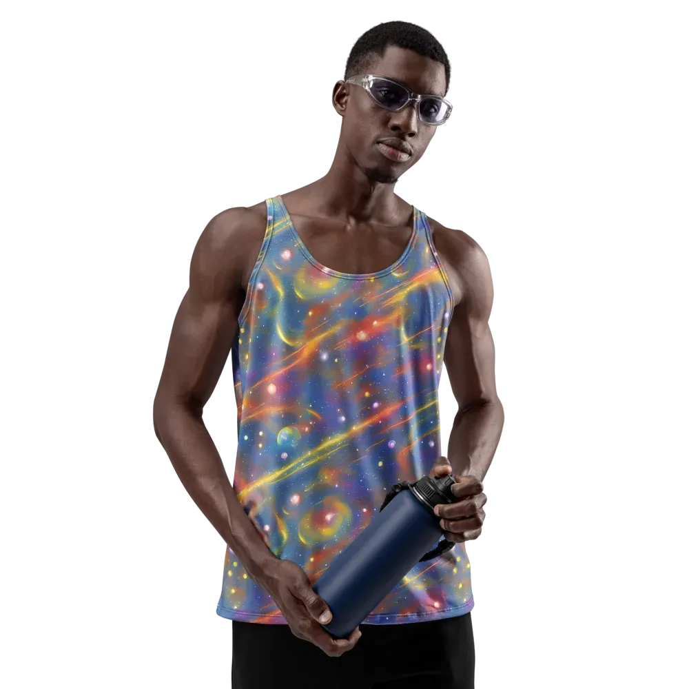 Astral Aurora on Men's Tank Top — Front