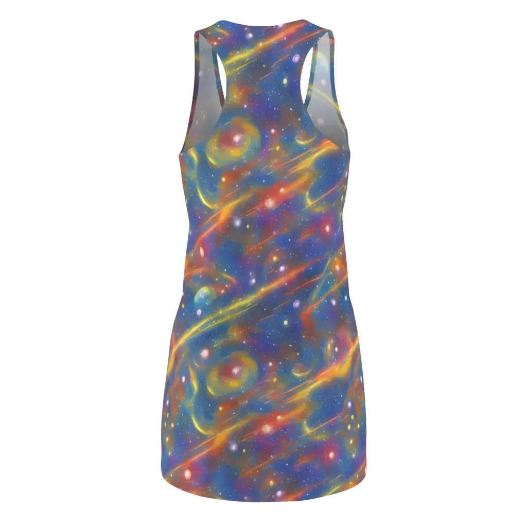 Astral Aurora on Racerback Dress — Back