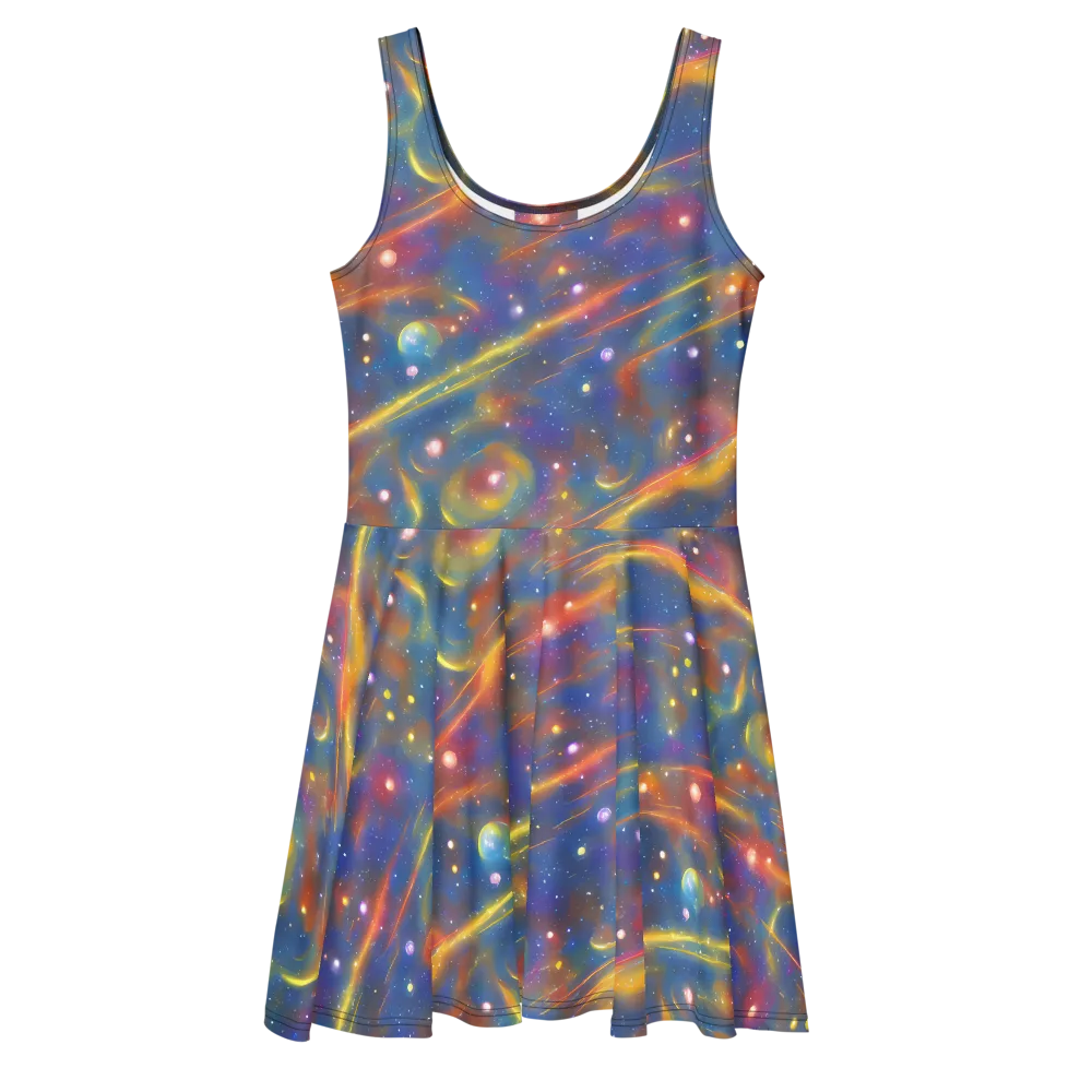 Astral Aurora on Skater Dress — Front