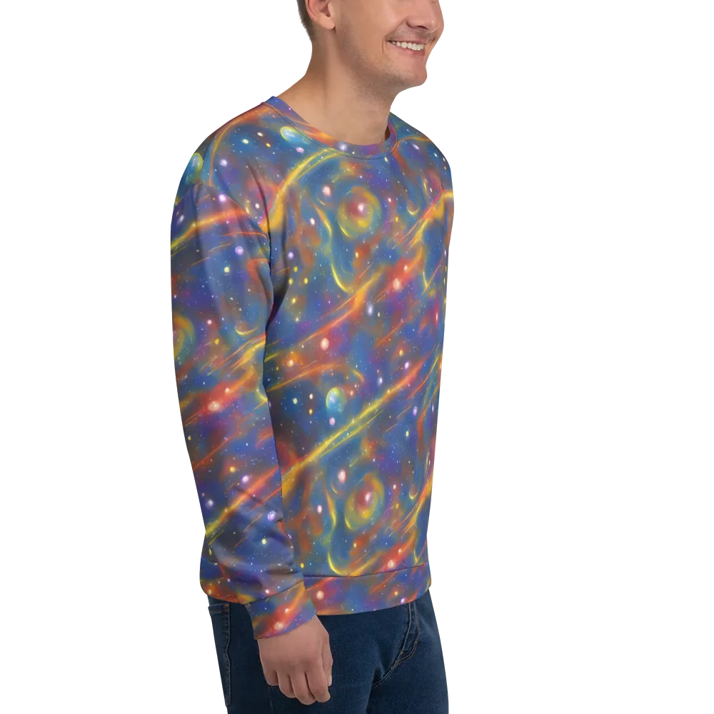 Astral Aurora on Sweatshirt — Right Front