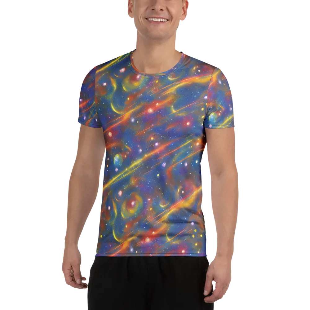 Astral Aurora on Men's Athletic T-Shirt — Front