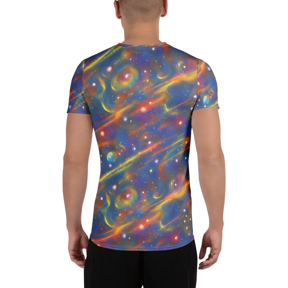 Astral Aurora on Men's Athletic T-Shirt — Back