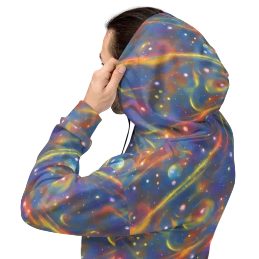 Astral Aurora on a Hoodie