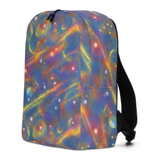 Astral Aurora on a Minimalist Backpack