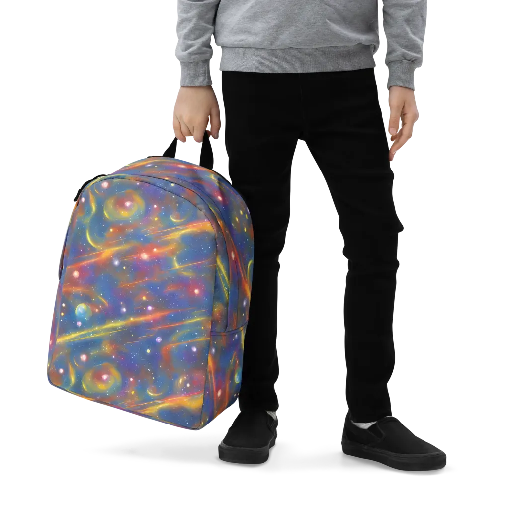 Astral Aurora on Minimalist Backpack — Zoomed-in