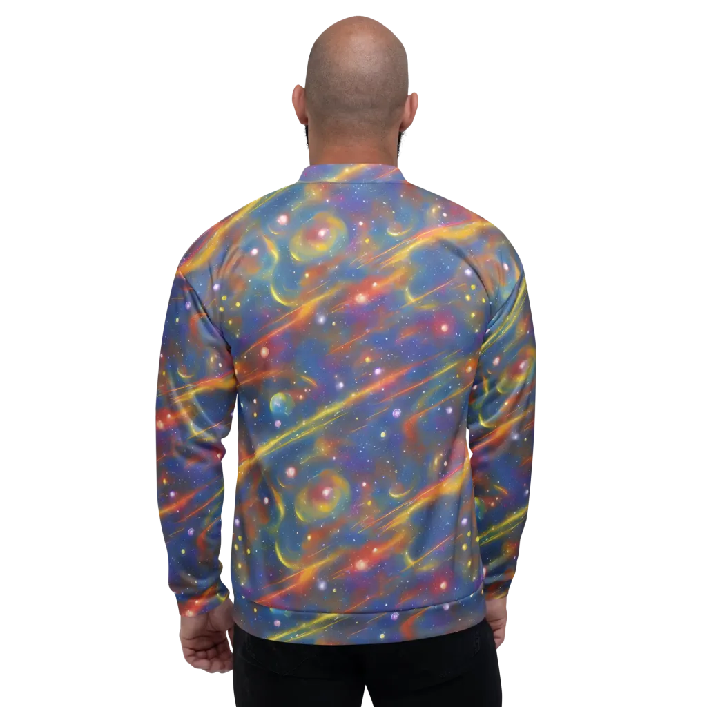 Astral Aurora on Bomber Jacket — Back