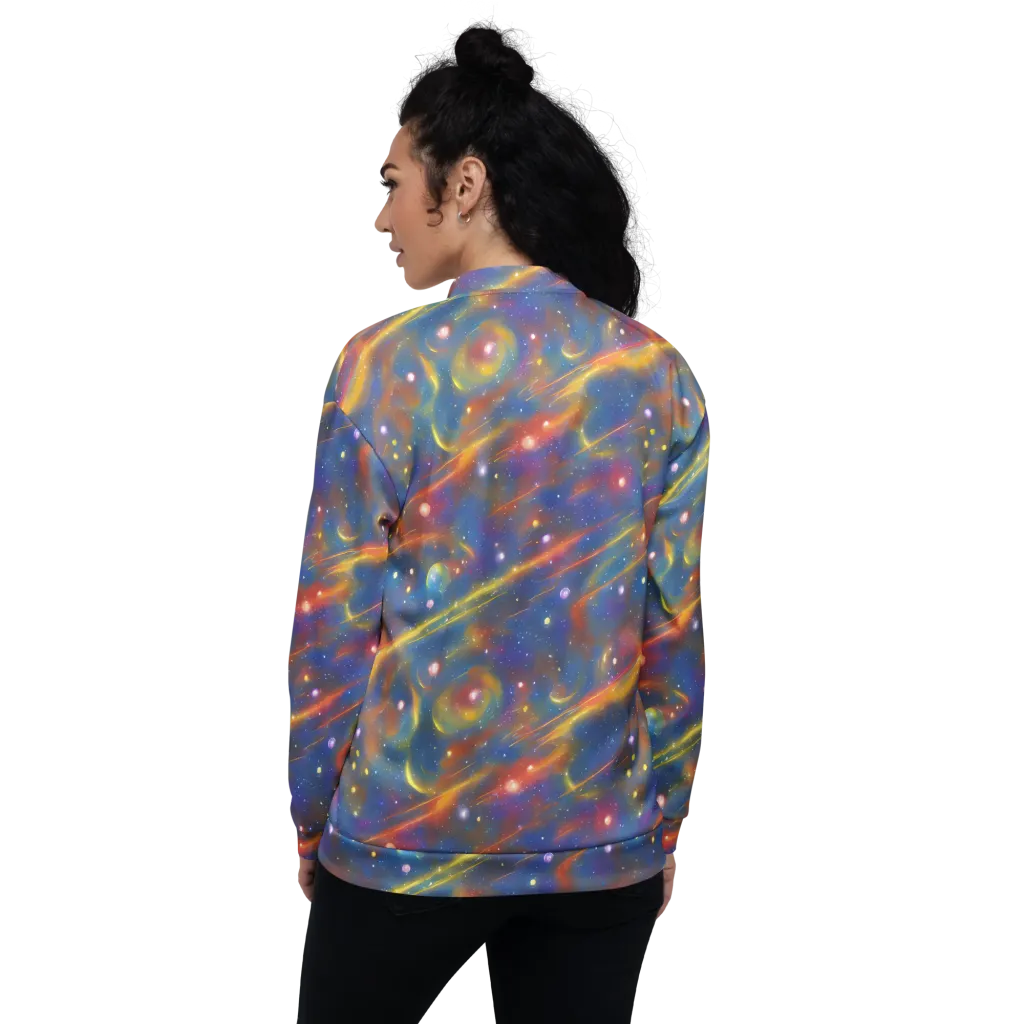 Astral Aurora on Bomber Jacket — Back