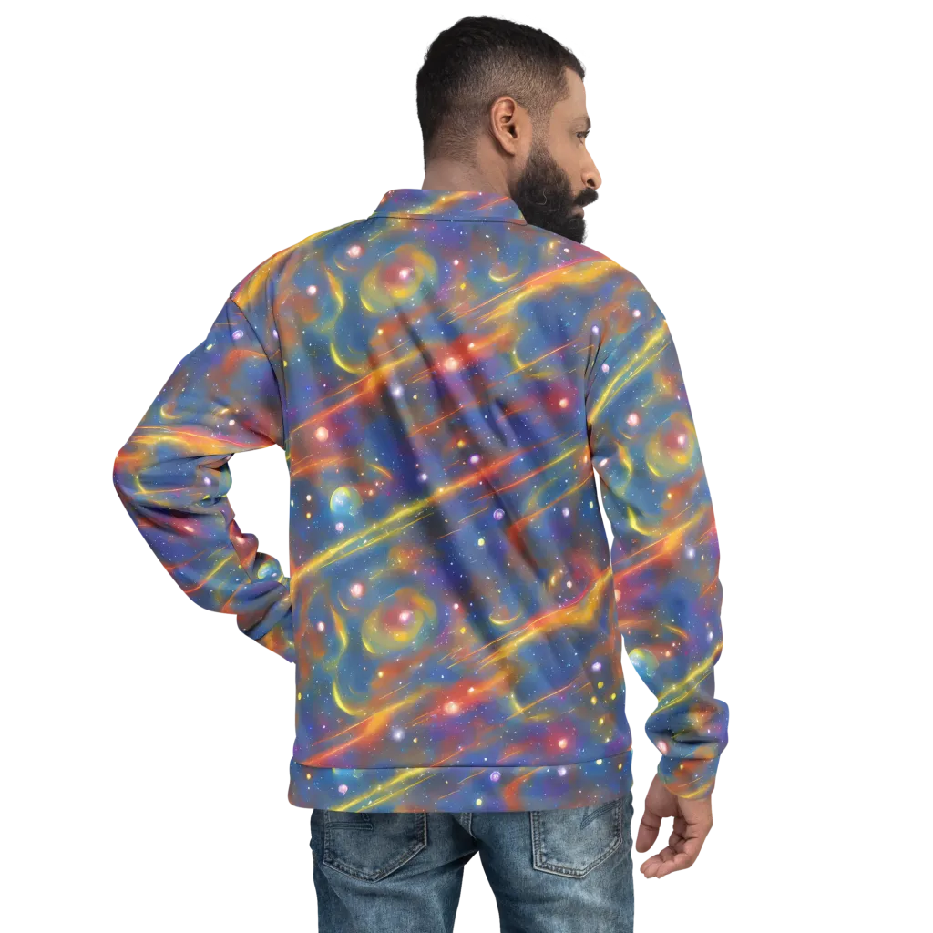 Astral Aurora on Bomber Jacket — Back