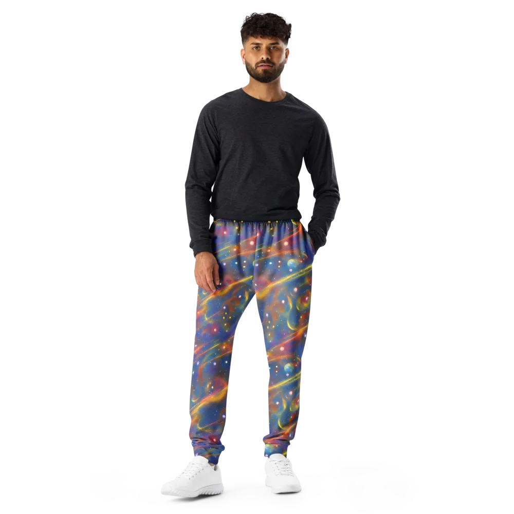 Astral Aurora on Men's Joggers — Front
