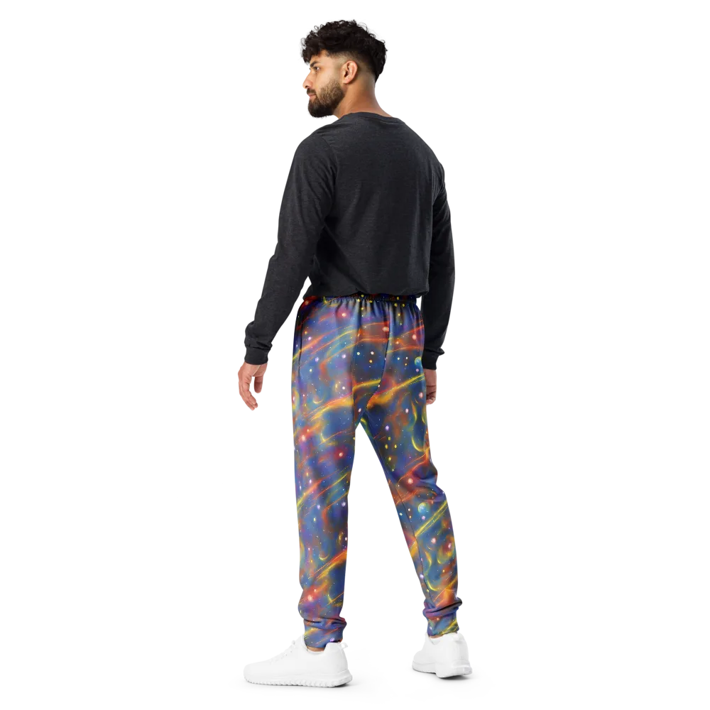 Astral Aurora on Men's Joggers — Back