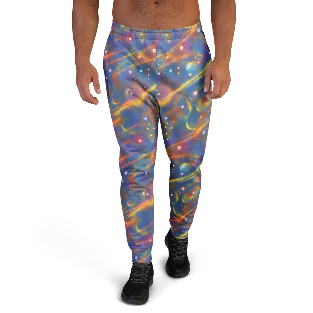 Astral Aurora on Men's Joggers — Front