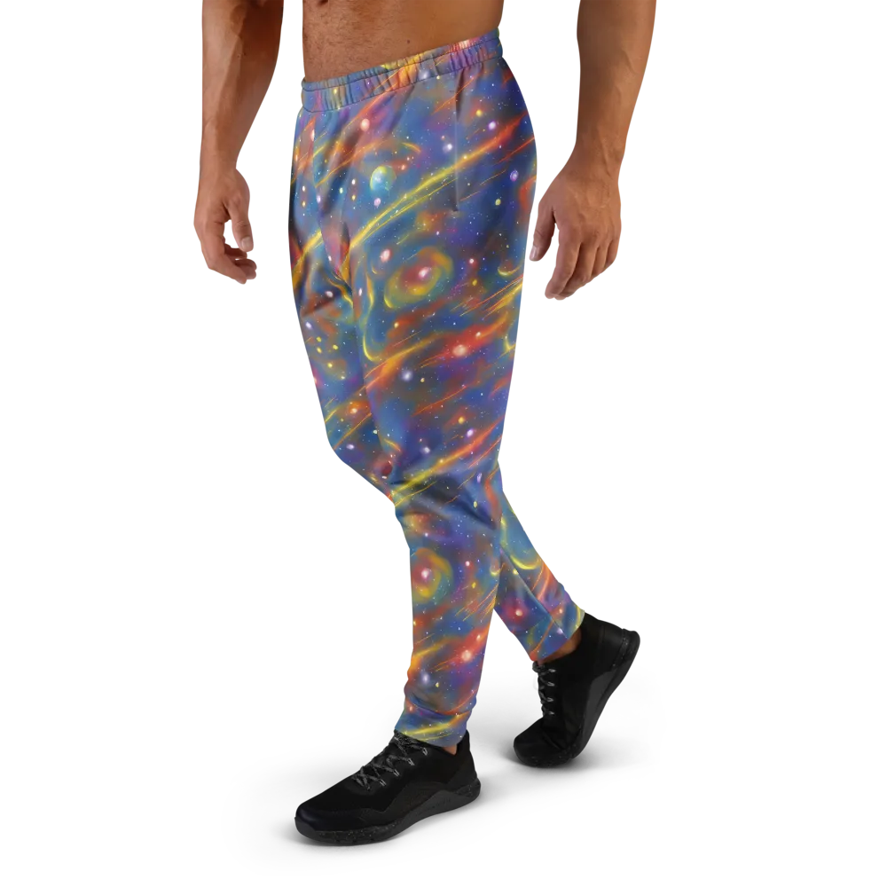 Astral Aurora on Men's Joggers — Left