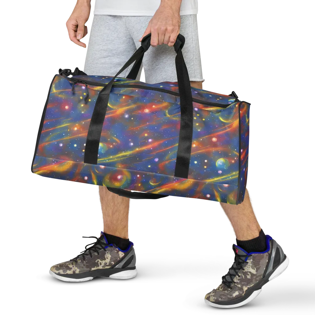Astral Aurora on Duffle Bag — Front