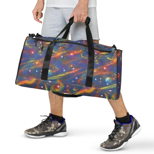 Astral Aurora on a Duffle Bag
